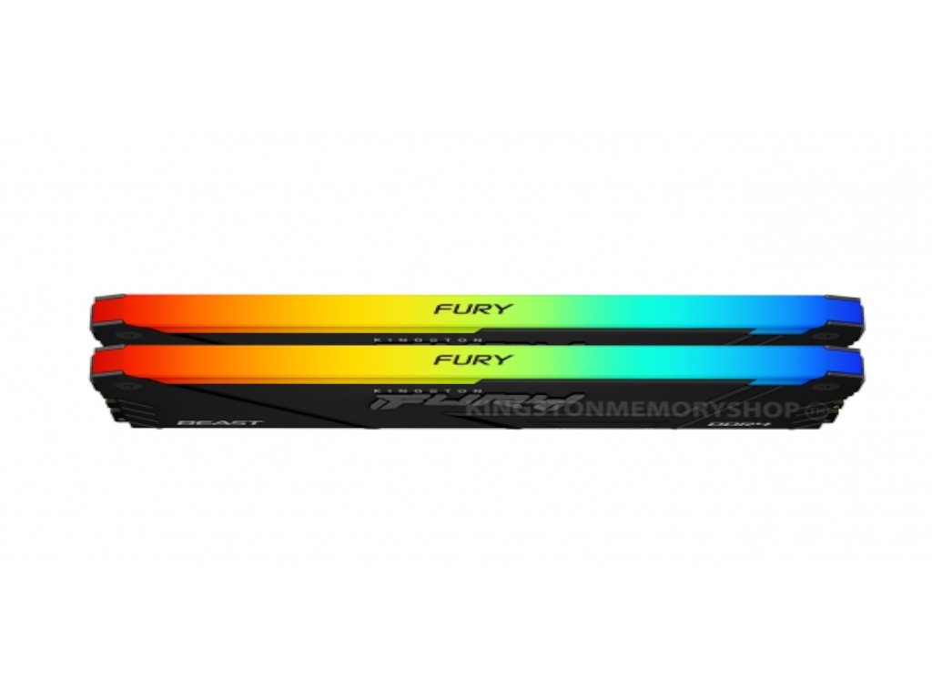 KINGSTON DRAM 16GB 3200MHz DDR4 CL16 DIMM FURY Beast crna EAN: 740617319859-4